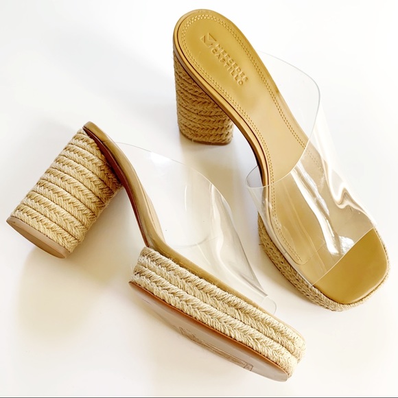 MERCEDES CASTILLO Shoes - Mercedes Castillo Rocio Clear Espadrille Sandal